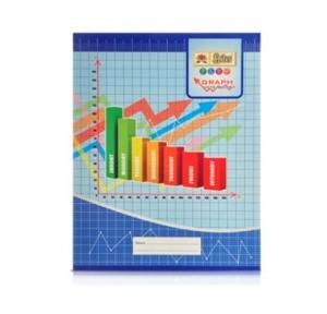 Lotus Big Graph Note Book, Size: 18x22 cm (24 Pages)